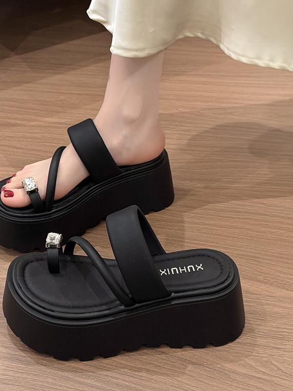 Fashion Shoes Summer Clogs Woman Loafers Slippers Soft Slides Platform Rubber Flip Flops Pantofle Fashion Beach Comfort Hawaiian 2025