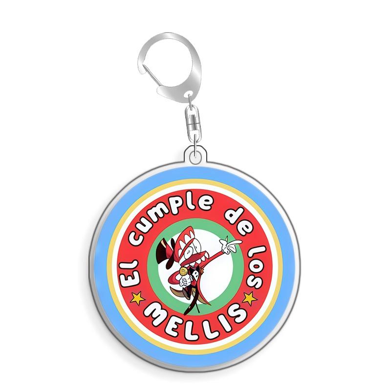 For The Amazing Digital Circus Kinger Gangle Kanfmo Zooble Acrylic Selfmade Cute Cartoon Anime Keychain Pendant Toy Gift 5cm