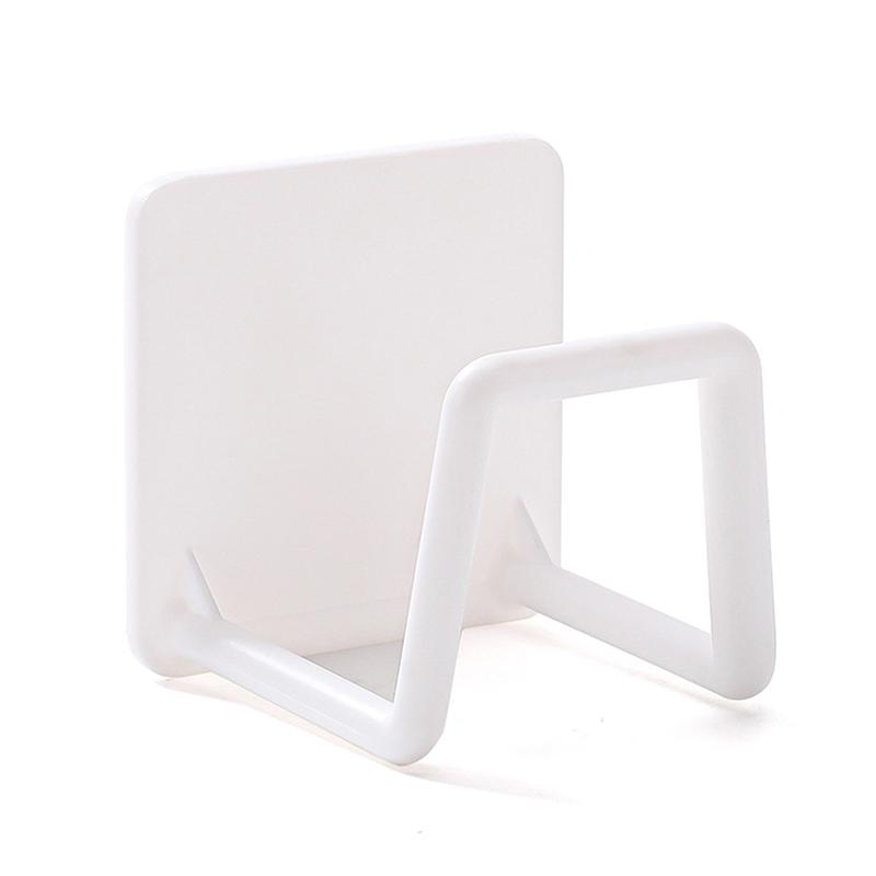 

Подставка-держатель для кухонных губок из нержавеющей стали, самоклеящийся, сушилка для губок для раковины, настенный держатель для хранения, кухонный органайзер с крючком