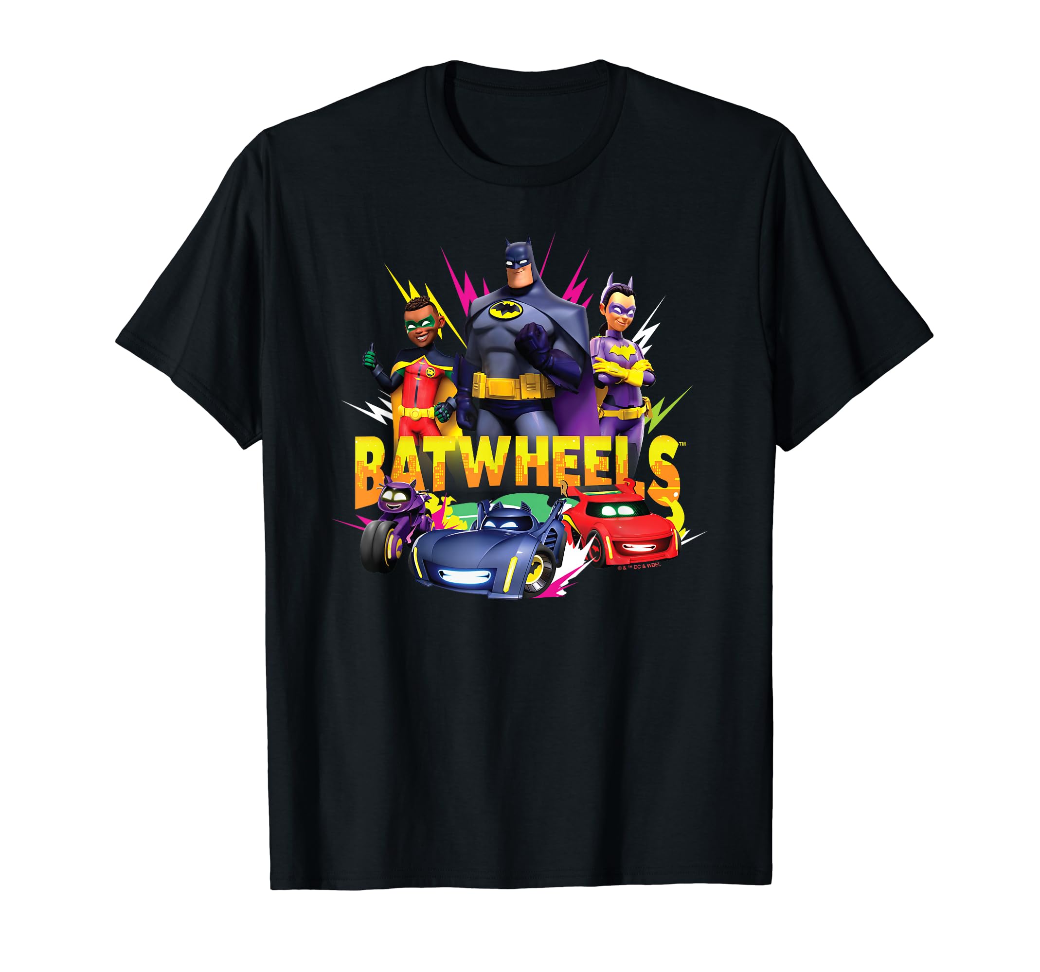 

Batman Batwheel Character Team T-Shirt