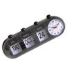 Calendar Alarm Clock Innovative Shape Decorative Jump Desktop Clock for Home Living Room Bedroom