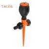 360-Degree Rotating Lawn Sprinkler with Stake Large Area Coverage Adjustable Garden Yard Sprinkler Efficient Stable Irrigation Tool
