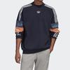 Adidas Originals Trefoil Retro Football Crewneck Sweatshirt Men Tops Navy ED7180