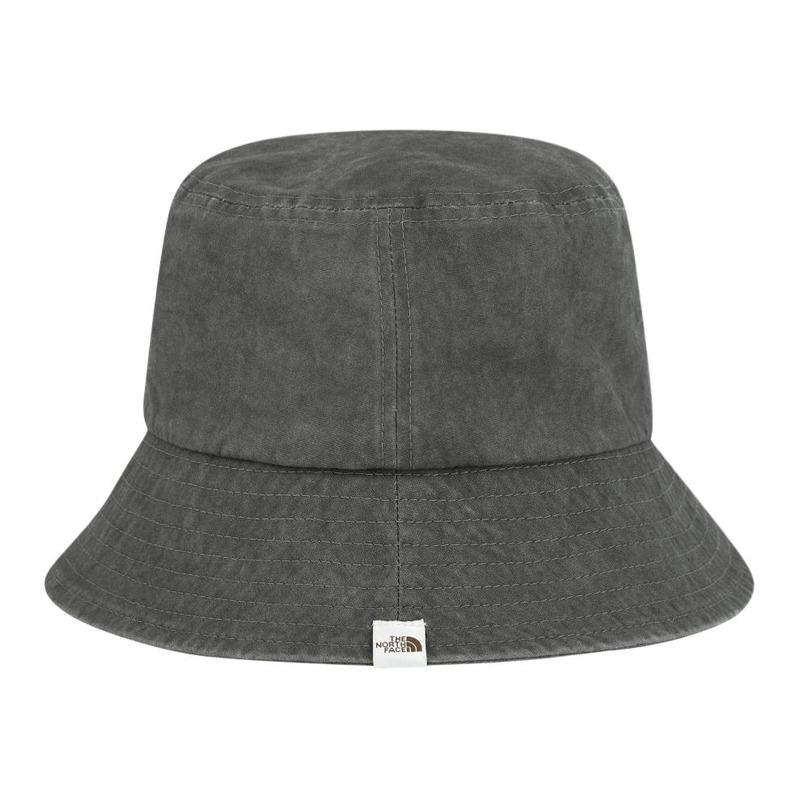 The North Face Logo Design, Pure Cotton, Fisherman Hat, Same Style for Men and Women, Dark Gray L