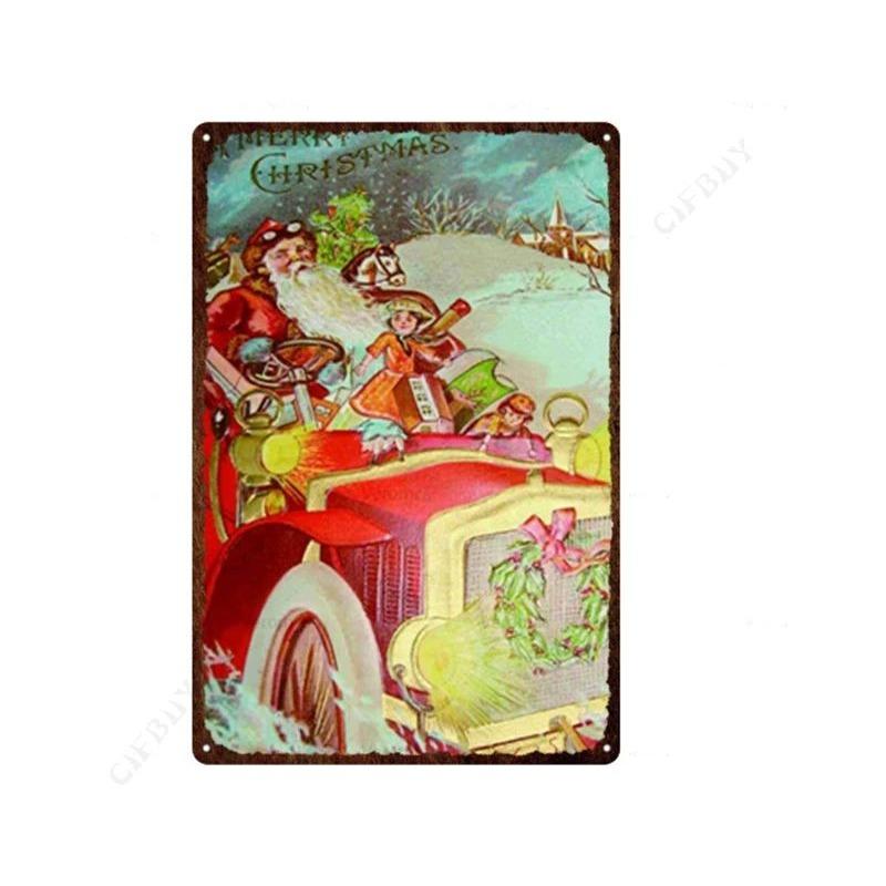 Halloween Metal Sign with Pumpkins, Fall Decor 20x30 Cm