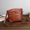 Women PU Leather Shoulder Crossbody Bag Solid Color Small Handbags KTY