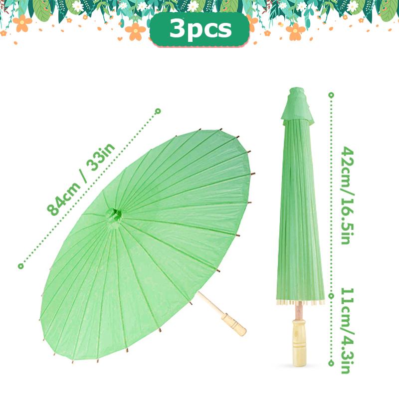 1/3/6pcs Wedding Paper Umbrellas Chinese Parasol Paper Umbrellas Rustic Photography Props Baby Shower Party Wedding Decoration