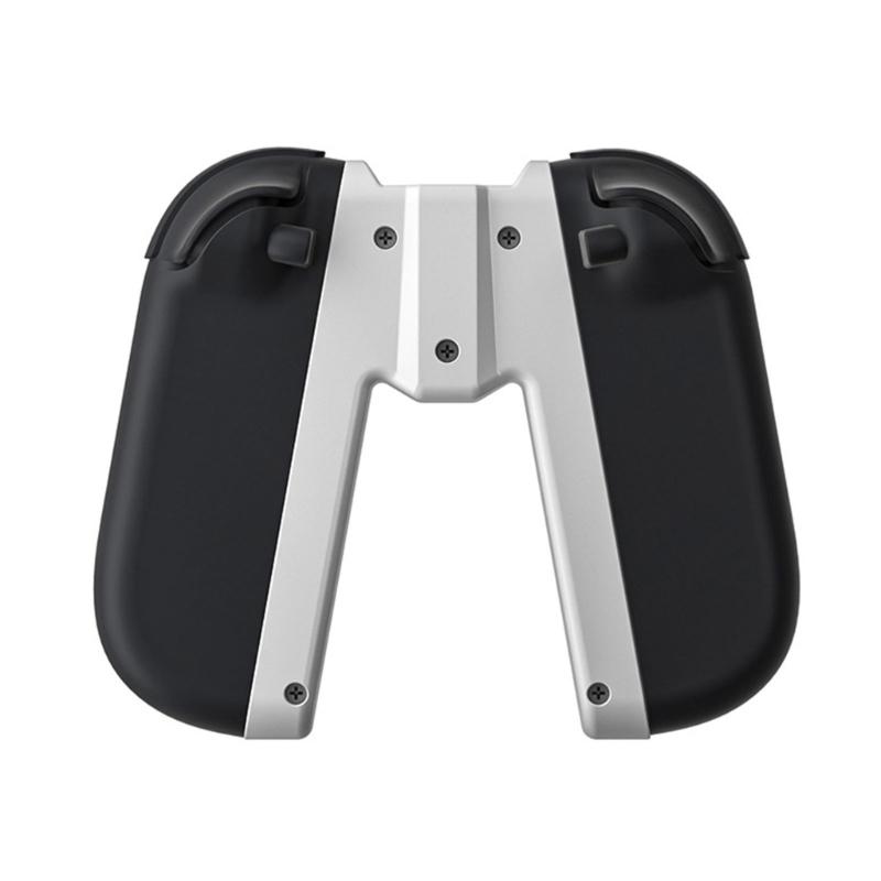 Double USB C Charging Dock Ergonomic V Grip Handle with Not Slip Magnetic Base Game Spare Part Compatible for Switch2