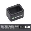 VIJT4 For Skoda Car Seat Belt Protective Buckle Anti-scratch Cover S Kodiaq Octavia 2 3 Yeti Karoq Rapid Fabia VII VRS