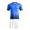 Li-Ning Comfortable Fashionable Simple Energetic Sports Style Football Suit Men Suit Crystal-Blue White AATS031-3