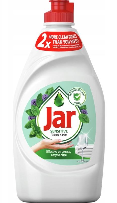 Jar Dishwashing Liquid - Tea Tree & Mint Scent, 450 Ml