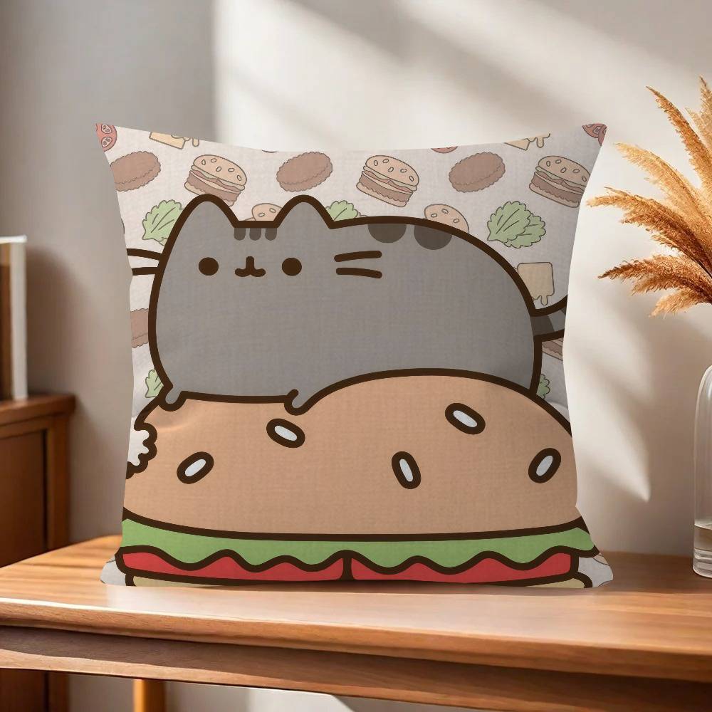 Pillow Gifts Home Office Furnishings Bedroom Sofa Car Cushion Cover case xcm Cute PpusheenS CUTE