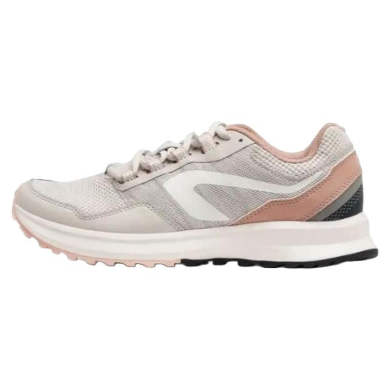 DECATHLON ACTIVE GRIP Casual Comfortable Short Grip Shock Absorption Abrasion Resistant Low-Top Running Shoes Women's Grey Brown