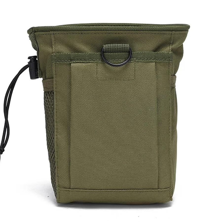 New Outdoor 3-5L Camouflage Molle 600D Nylon Dump Drop Pouch Recycle Waist Pack Bags Accessories Bag Pouches