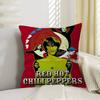 RRed HotChili Peppers Band Personalized Pillow Dust Cover Bedroom Kids Party Decoration Pillowcase Birthday Children Gift