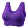 Women's Plus Size Wire-Free Sports Bra for Running, Yoga, and Sleep