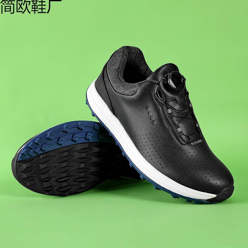 New Golf Shoes Men's Waterproof Shoes Non-slip Nail-free Shoes Summer