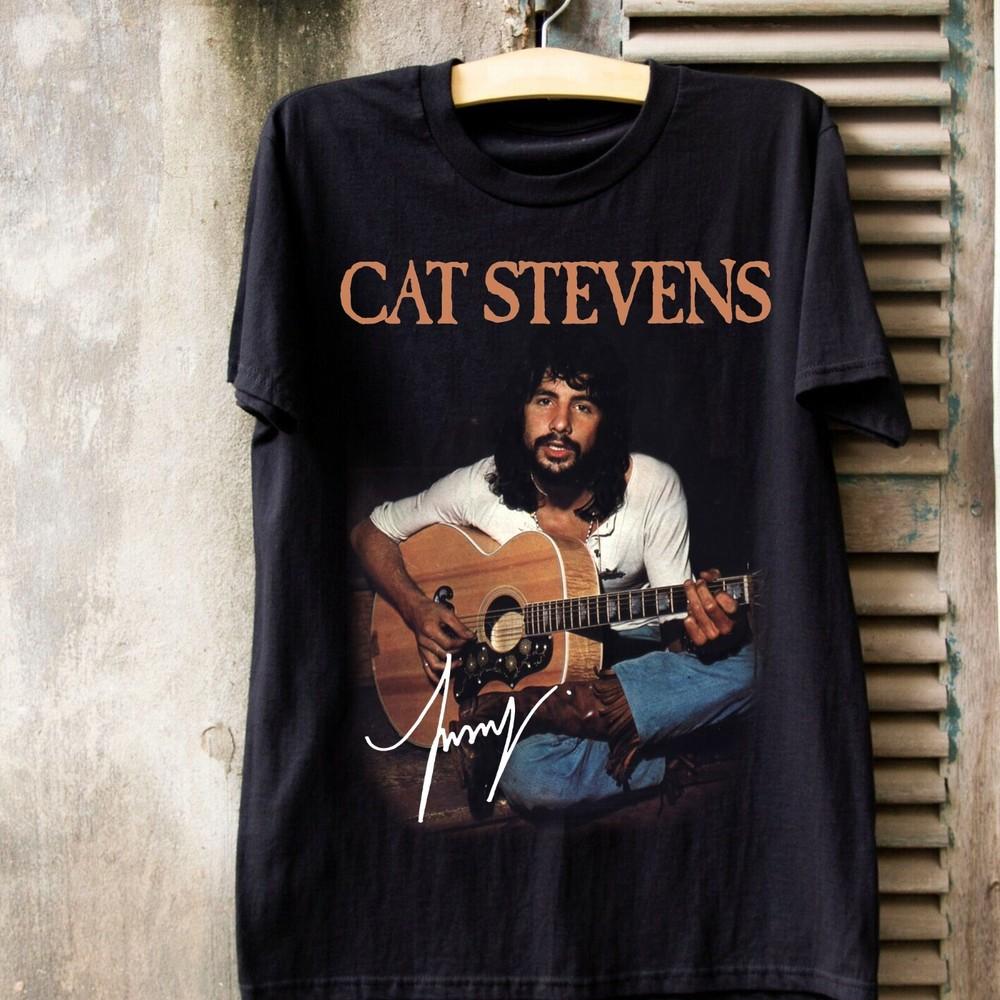 Cat Stevens Signature 80s Collection Singer Unisex All Size Shirt 1N3348 Unisex T-Shirt XL
