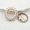 1pcs Temperament Rhinestone Clothes Corner Knot Buckles Women's Silk Scarf Clothes T-shirt Shirt Hem Knot Decorative Button