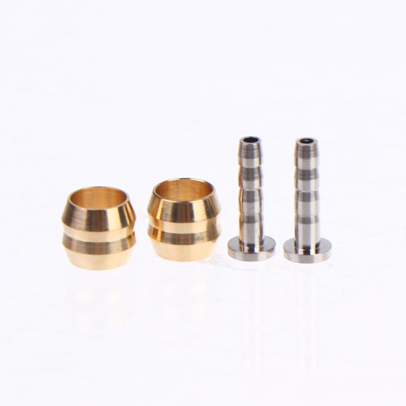 10Sets Hydraulic Brake Hose Connector Inserts High Sealing Olive Heads & Oil Needles for Cycling Enthusiasts Repair Use