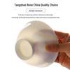 Qiwei Pure White Ceramic Dining Bowl