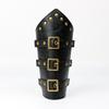 Medieval Belt Viking Knight Cosplay Rivet Bracelet PU Leather Material Outdoor Knight Riding Dress Cosplay Belt Accessory