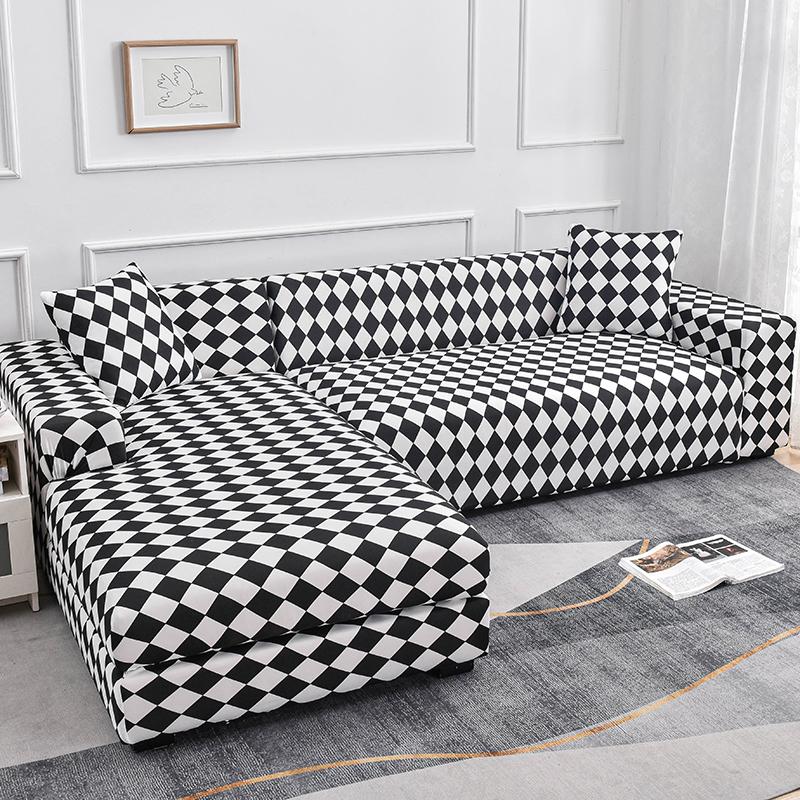 

Текстурные чехлы для дивана для секционного дивана, моющиеся эластичные чехлы для дивана, чехлы для дивана L-образной формы, противоскользящий защитный чехол для мебели, 1 шт. Medium(145-185cm)1pc