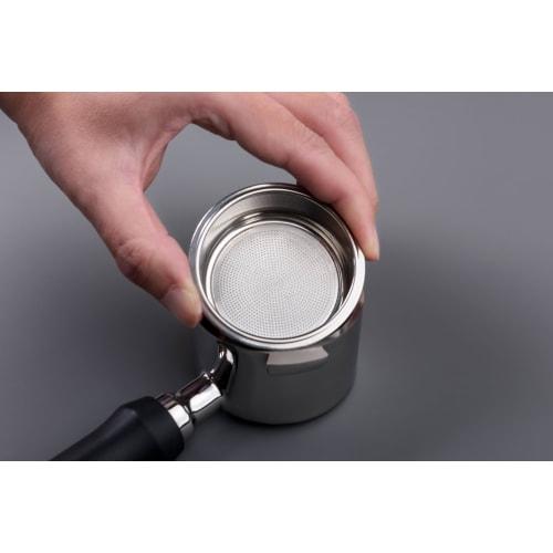 La Mellow Precision Portafilter Basket, 51mm, Double-Layered, Replacement Coffee Filter, Prevents Fine Powder, Compatible with DeLonghi Espresso Machi