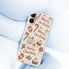 For iPhone 17 Case Christmas Snowman Pattern Printing Straight Edge TPU Phone Back Cover