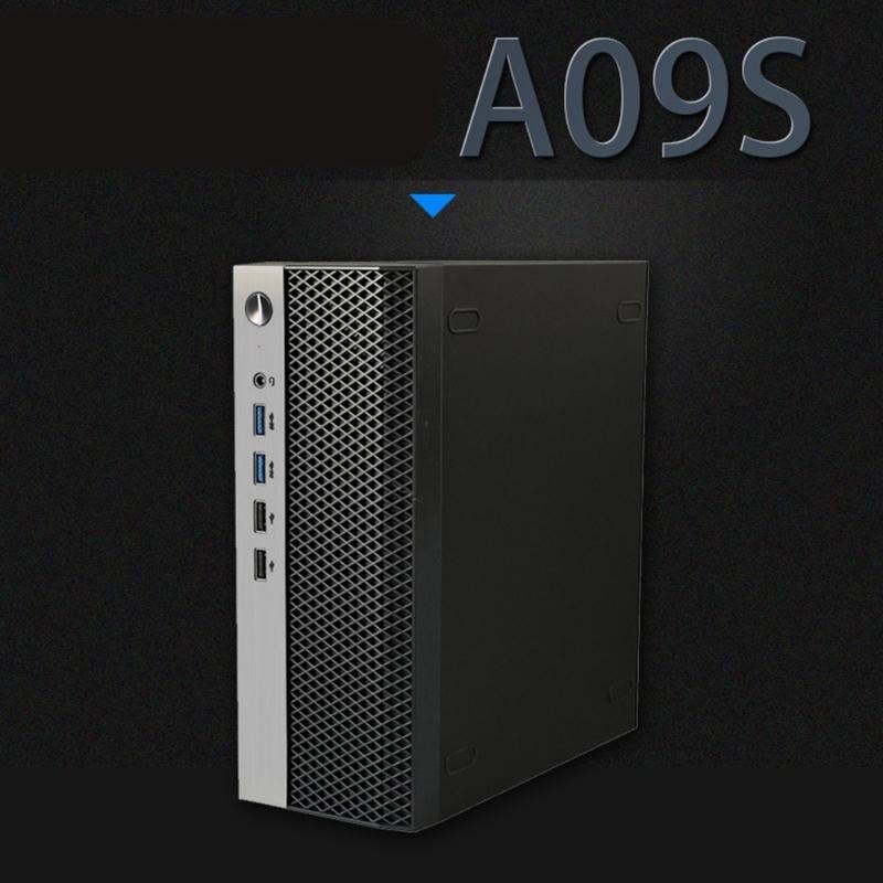 ITX Počítačová skříň Miniaturní kovový rám Vertikální horizontální umístění Flexibilní kompatibilita se stolem