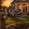 Yousheng USA 250th Vintage Plane Wind Spinner, 1776 2026 Patriotic Helicopter Windmill Stake with Spinning Propeller, 2D Outdoor Metal Airplane