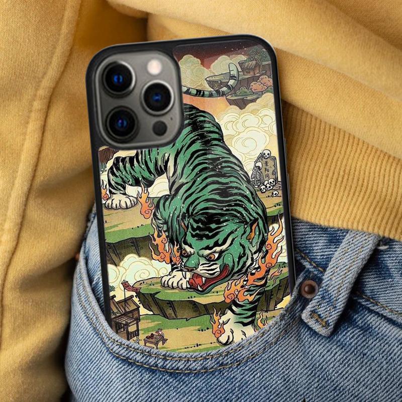 Cute Cats lion Tiger leopard Soft Phone Case for iPhone 17 Air 16e Pro max 15 Pro 13 14 Plus 11 12 MagSafe Magnetic Coque