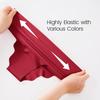 5Pcs Seamless Low-Rise Underwear for Women Invisible Briefs No Show Bikini Panties Wave Edge Hipster Stretch Fit