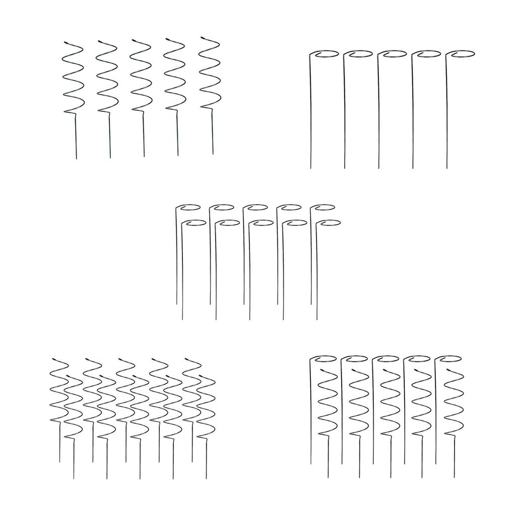 Climbing Plant Stakes Space Saving Racks Reusable Easy Install Tomato Twist Stakes for Indoor Fruits Vegetables Yard Flowers
