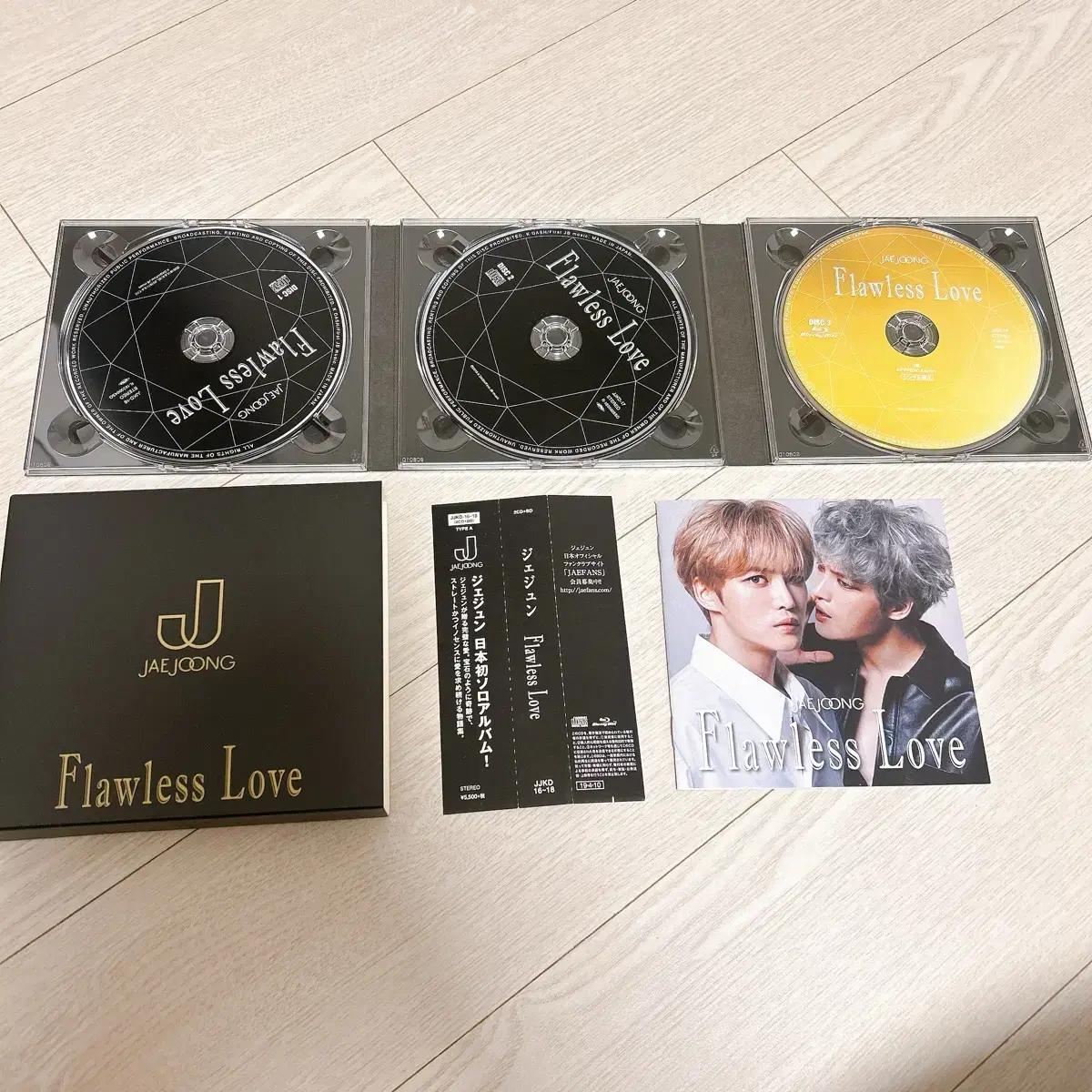 

Kim Jae-joong Hero Jae-joong Flawless Love A Type Album