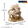 Shenron | Ki-gu-mi Dragon Ball 3D Wooden Puzzle [Officially Licensed] No Tools Required / For Advanced Players / 577 Pieces / Finished Size 188 X 135