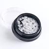 Yousheng 100 Pcs/ Bottle Snowflake Nail Decoration Paste Firmly Long Wearing Manicure 3D Snowflake Nail Art Slices for Makeup