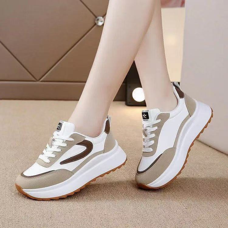 Sports style summer new versatile women's shoes casual little white shoes campus female students