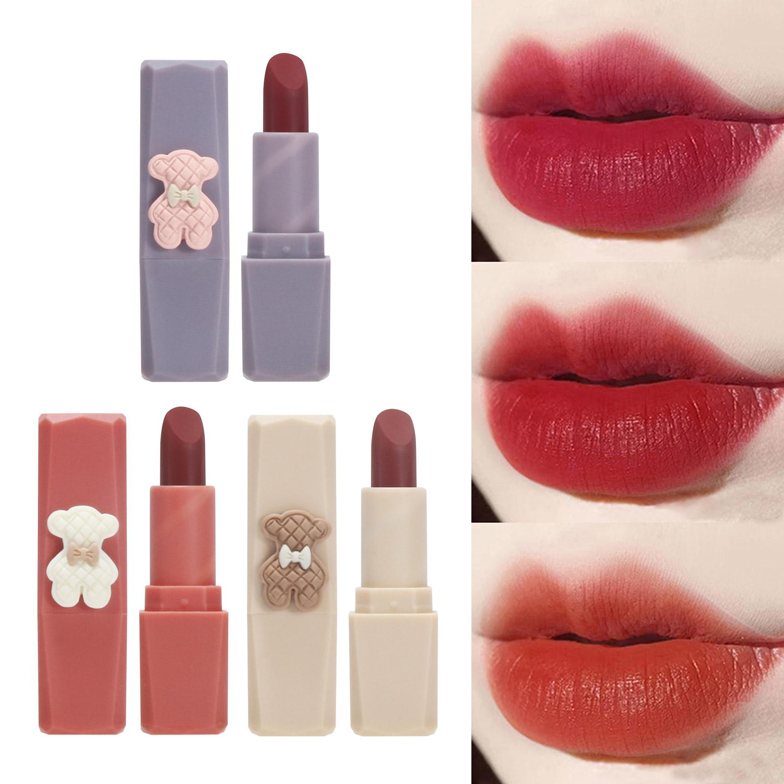 

HengFang Симпатичная форма Матовая водостойкая губная помада Стойкий макияж губ