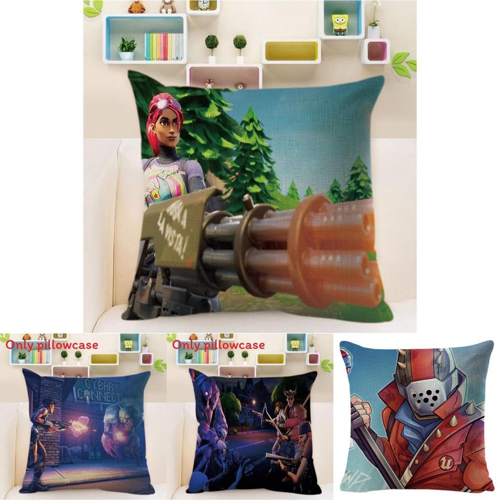 Cozy Cartoon Anime Pillowcase Featuring Fortnite Design Ideal For Office And Home Use