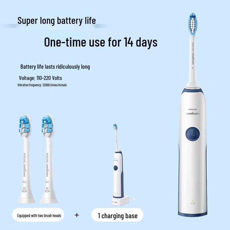 Philips Sonic Electric Toothbrush HX3226/22 & Probiotic Mouthwash Starter Set