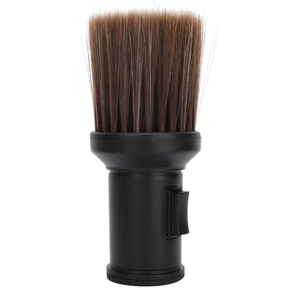 Gold Color Neck Duster Brush Light Hair Brush Barber Shop Brush Beard Shaving Brush Men Grooming
