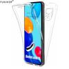 Double Clear Protect Case For Xiaomi Redmi Note 11 Pro 10 10S Redmi 9A 9C 9 10C 10A Poco M5S 360 Degree Phone Cover