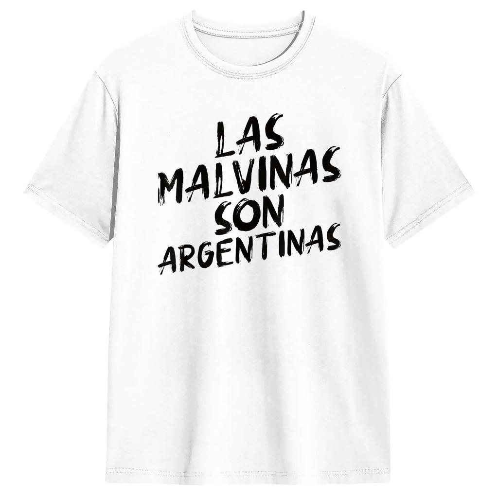 Las Malvinas Son Argentinas Argentinian Latino Immigrants T Shirts Unisex Cotton Novelty TShirts Crew Neck Tees Short Sleeve Tees