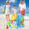 Beach Bag Large, Sand Away Drawstring Beach Backpack, Toys Balls Storage Bags Packs For Pool,Beach, Shells Collecting Beach Bags For Kids
