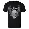 Def Leppard Winged Skull T-Shirt Men's and Women's Short Sleeve Metal Band Y2k Tops Brand T-shirt Men Clothing Streetwear
