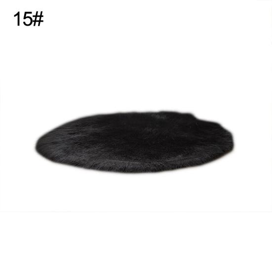 Home Bedroom Floor Round Soft Fluffy Seating Chair Sofa Rug Carpet Cover Cushion