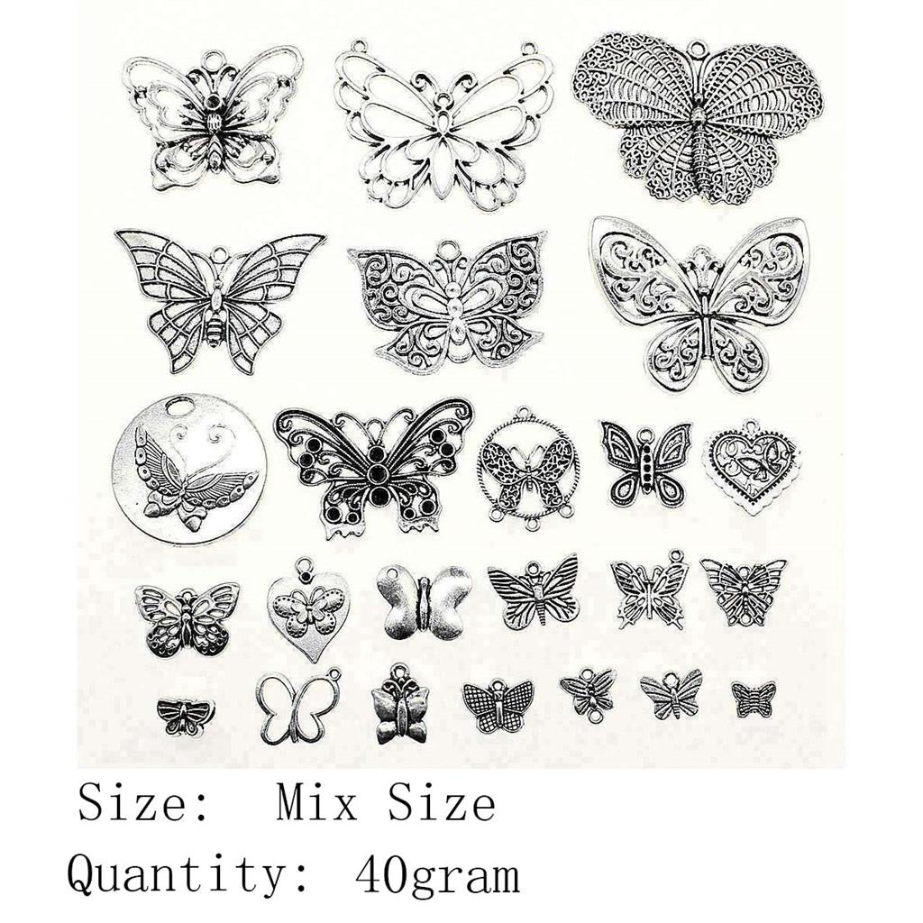 Mother's Day Charms For Earrings Mix Mixed Plant Animal Charms Pendant Souvenir Cell Phone Pendant