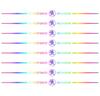Car reflective laser logo stickers For Skoda Octavia MK2 MK3 2 3 A7 Fabia Karoq Kodiaq Superb Rapid Kamiq Scala Yeti  EK6