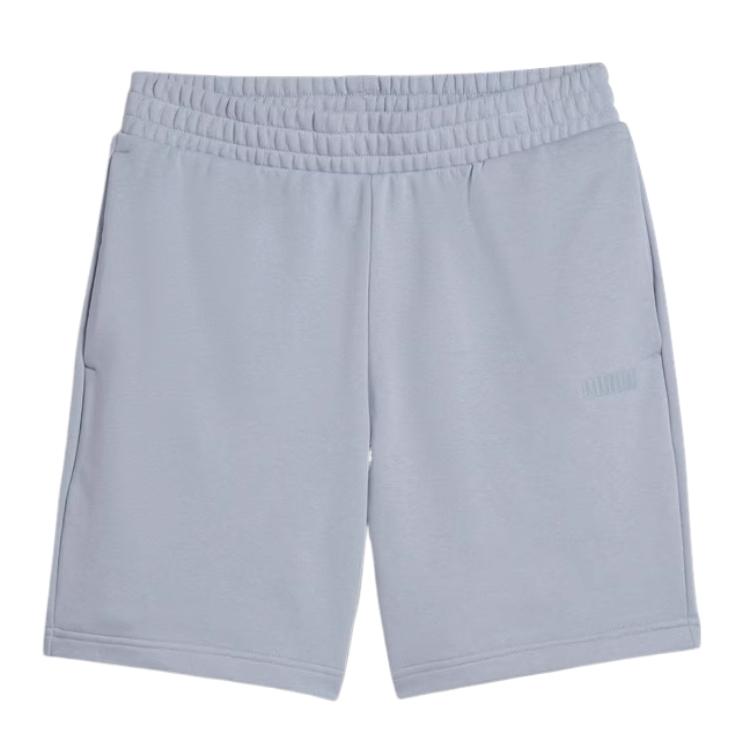 New PUMA SS25 Casual Shorts Men's Light Gray 690643-63